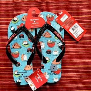 Havaianas 6/7M 7/8W Love Japan Sushi Flip Flop